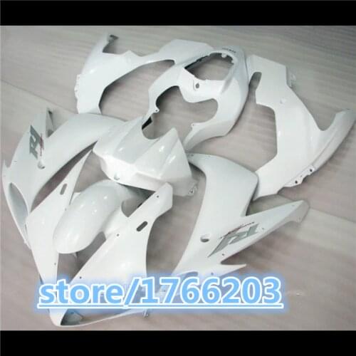 Gloss white For YZF R1 04-06 YZFR1 YZF1000 04 05 06 YZF 1000 ALL White YZF-R1 2004 2005 2006 Fairings
