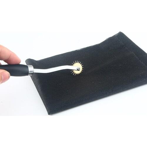 DIY Leathercraft Leather Marking Overstitch Spacing Sewing Wheel Gear Tool for Professionals Amateurs Beginners Artisans