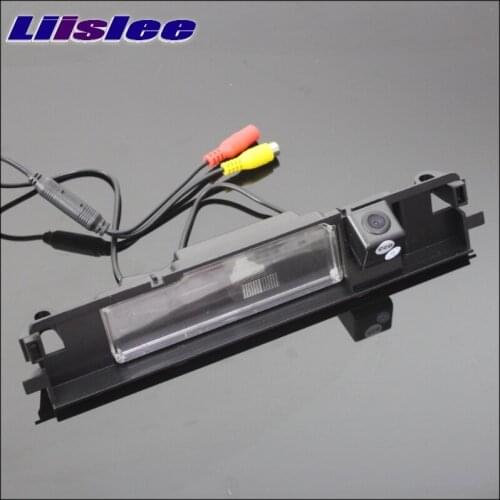 LiisLee Car Rear View Camera For TOYOTA Yaris Vitz Hatchback XP90 2005~2013 For Daihatsu Charade 2011~2013 Night Vision Camera
