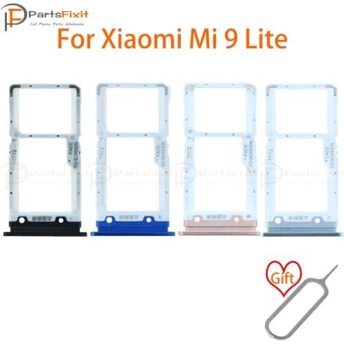 SIM Card Tray for Mi9 Lite SIM Card Slot Mi9Lite SIM Card Holder Card Adapter for Mi 9 Lite Replacements with free Eject Pin