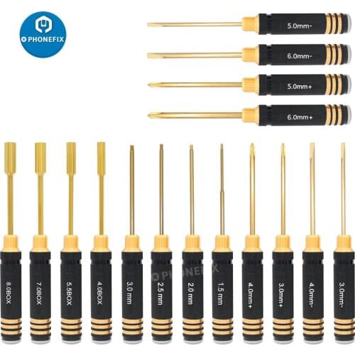 16 in 1 Screwdriver Hex Screw driver Tools Kit Set Hex Sleeve Socket Repair Box Set for Rc Helicopter Car Drone Aircraft Model