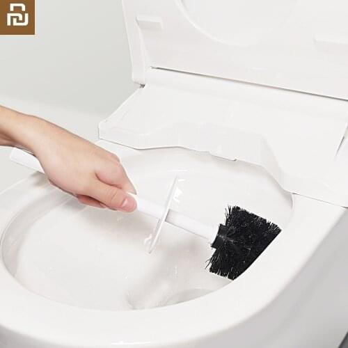 Youpin NEW Toilet brush Strong decontamination Waterproof cover Labor-saving cleaning long handle Toilet brush Washing Household