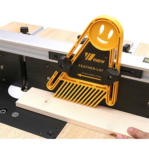 New Multi-purpose Feather Loc Board Set Woodworking Engraving Machine Double Featherboards Miter Gauge Slot Woodwork DIY Tools