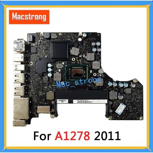 Tested Original 13" A1278 Logic Board For MacBook Pro A1278 Motherboard 2011 2.3G 2.4G 2.7G 2.8G 820-2936-A/B
