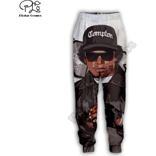 PLstar Cosmos Newest Eazy-e stars Pants men Novelty 3d cool Harajuku Pants Full Hip Hop Sweatpants Dropship