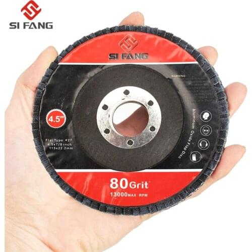 2Pac 115mm 4.5inch T29 Professional Flap Discs Sanding Discs Grinding Wheels For Angle Grinder 40-320 Grit