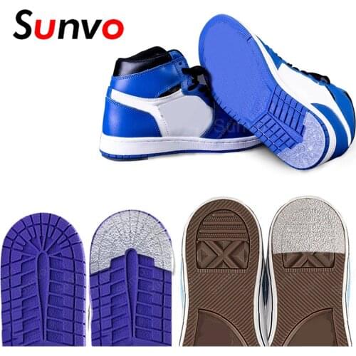 Sunvo Shoe Heel Sole Protector for Sneakers Wear-resistant Soles Sticker Self Adhesive Rubber Outsole Shoes Care Anti-slip Pads