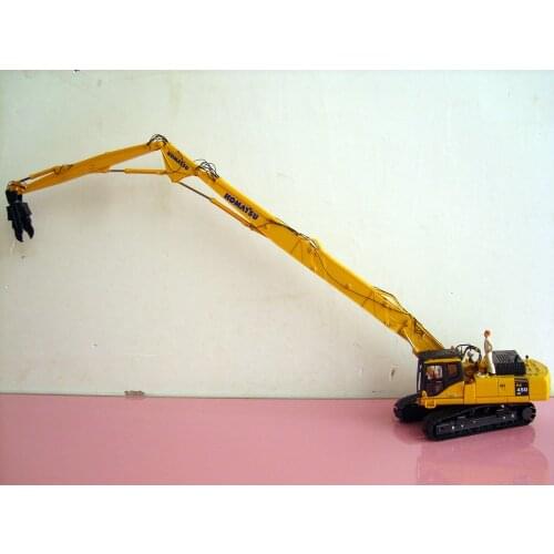 UH-8011 1:50 Komatsu PC450 demolition long arm ecavator with cruscher toy