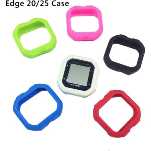 Generic Bike Gel Skin Case & Screen Protector Cover for Garmin Edge 20 Edge 25 GPS Computer Quality Case for edge 20 / 25