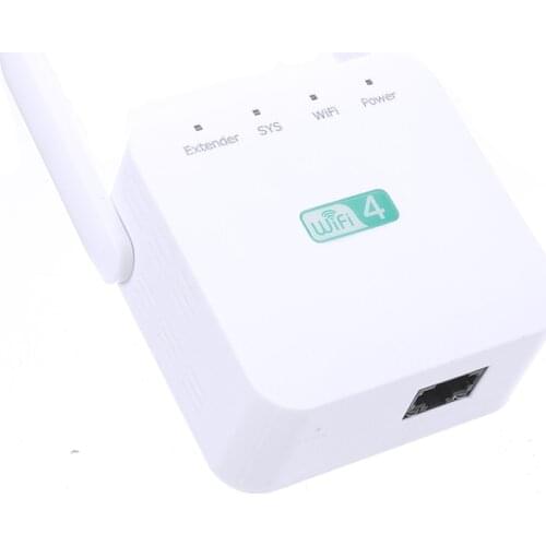 White Durable 300Mbps 2.4Ghz Dual Band WiFi Extender Zen Booster Internet Range Zenbooster Wifi Signal Booster Repiter