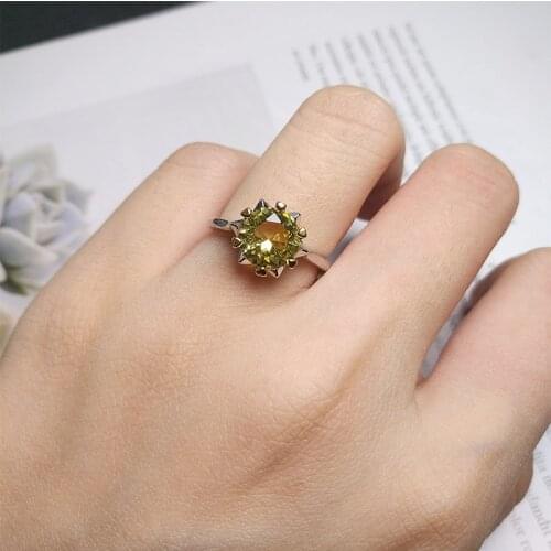 New Arrival Women Ring Accessories 925 Silver Jewelry with Zircon Gemstone Fashion Finger Rings for Wedding Party Promise Gift