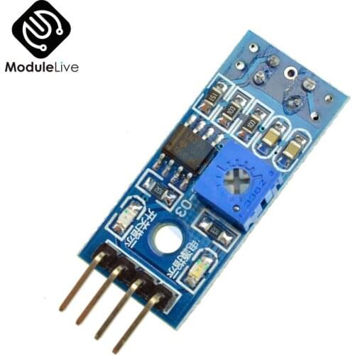 2PCS TCRT5000 Infrared Reflective IR Photoelectric Switch Barrier Line Track Sensor Module For Arduino Smart Car 3.3V-5V