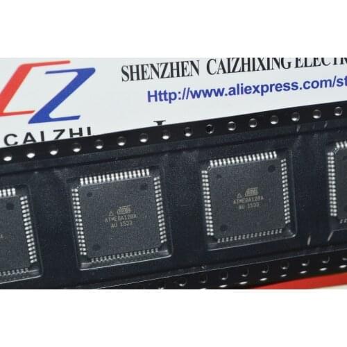 Free Shipping ATMEGA128A-AU ATMEGA128A ATMEGA128 8-bit Microcontroller with 128K Bytes In-System Programmable Flash