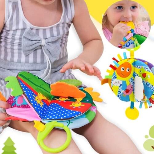 Baby Books 1 Year Old Early Learning Education Readings Cloth Book for Kids Infant Educational Toys Boys Girls Toddlers Book Toy