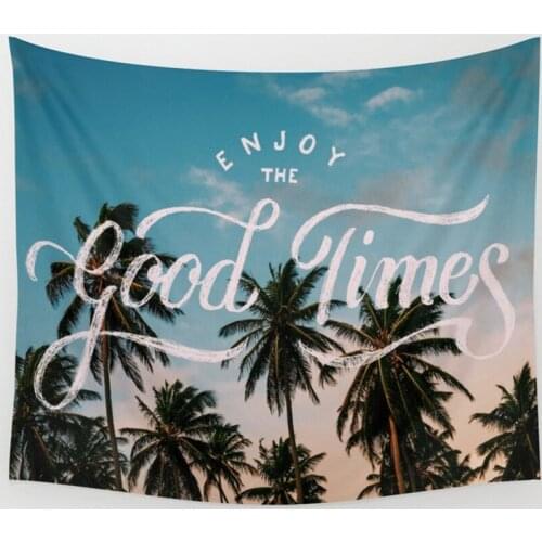 Hot Beach Towel Beautiful Scenic Wall Hanging Decorative Tapestry Blanket Soft Bedspread Yoga Mat Table Cloth Home Decor