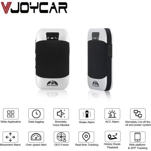 GPS303H Anti-theft GSM vehicle GPS Tracker Car Tracking Alarm device Coban TK303H 12-24A Geofence Move Door Alarm Google Map