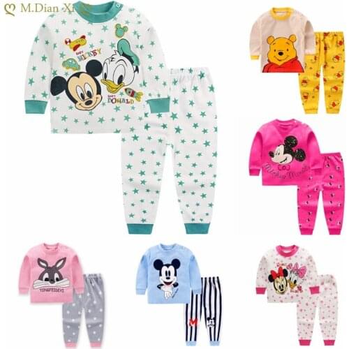 Newborn Baby Clothes Pure Cotton Boys and Girls Baby Underwear Suit Children Autumn Trousers Home Children Newborn Clothes