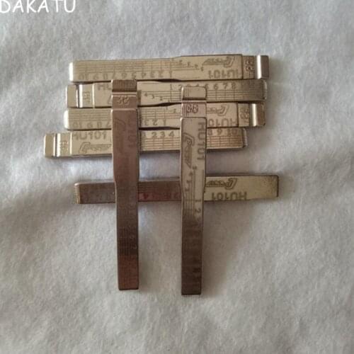 DAKATUHU101 Engraved Line Key Blade For Ford Focus Fiesta Mondeo Volvo For Jaguar Scale Shearing Teeth Cutting 2 IN 1 NO.38
