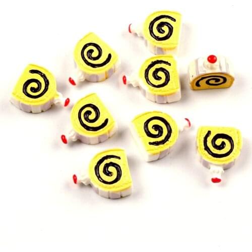 LF 20Pcs Mixed Mini Cake Resin Cabochon Flatback Decoration Crafts Embellishments For Scrapbooking Diy Accessories