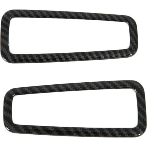 Carbon Fiber Car Rear Roof Reading Light Cover Trim Fit For Hyundai Tucson 2019 2020 2021 Accessories