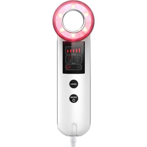 Facial Cleanser 7 Colors Photon Face Cleansing Vibrating Device For acne and blackheads removal Home Use Elitzia ETSN9