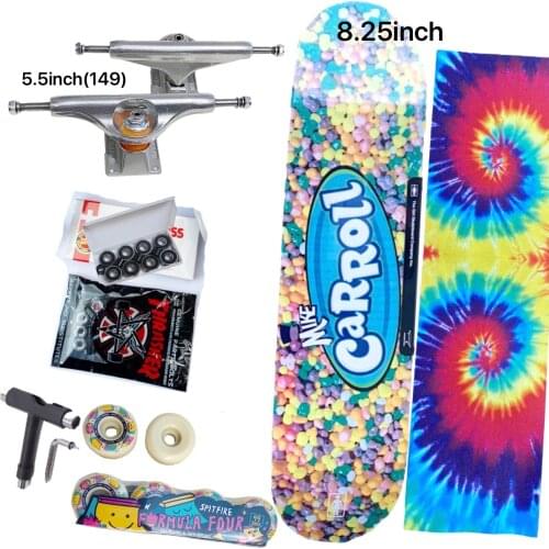 Skateboard professional all accessoriesIncluded7-layer Canadian Double Warped Skateboard High-quality Skateboard 8.0 Inch