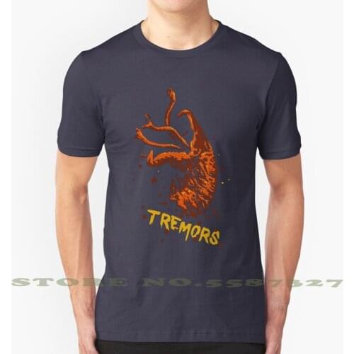 Tremors Shirt And Product Design Graphic Custom Funny Hot Sale Tshirt Graboid Tremors Sand Worm Worm Snake Snakes Horror