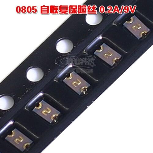 0805 0.2A 9V patch self-recovery fuse PPTC MF-PSMF020X-2 fuse SMD