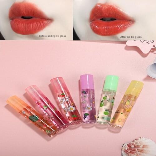 1Pcs Mirror Water Lip Gloss Lip Glaze Transparent Glass Lip Oil Waterproof Liquid Lipstick Lipgloss Lips Cosmetics