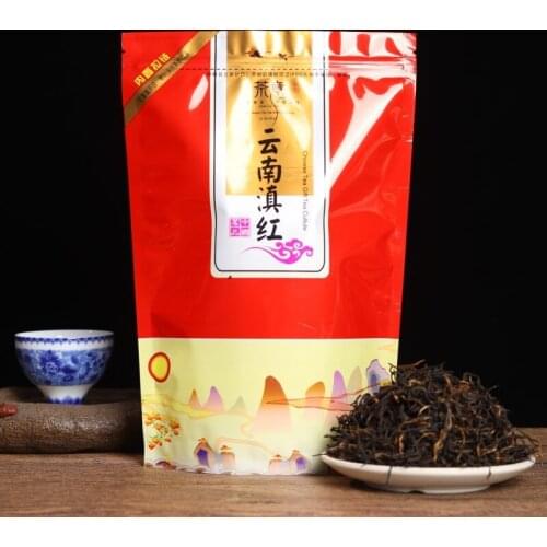 2021 Dian Hong Black Chinese Tea Famous Yunnan Dianhong Black-Tea Bag Package