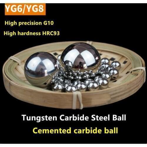 4pcs precision YG6 tungsten steel ball Carbide Alloy balls YG8 11 12 13 14 15 16 17 18 19 20 21 mm Punching extruding ball WC