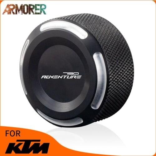 For KTM 790Adventure 790 ADV Motorcycle CNC Rear Brake Fluid Reservoir Cover Cap Motorbike Accessories 790adv adv790 2019-2020