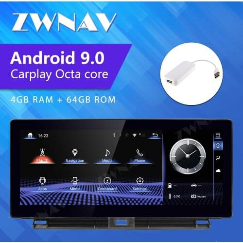 Android 9 Car radio 4+64G stereo receiver 8-core CPU For Lexus NX 200t 300h nx200T 2014-2017 Car Multimedia GPS Player DVD IPS