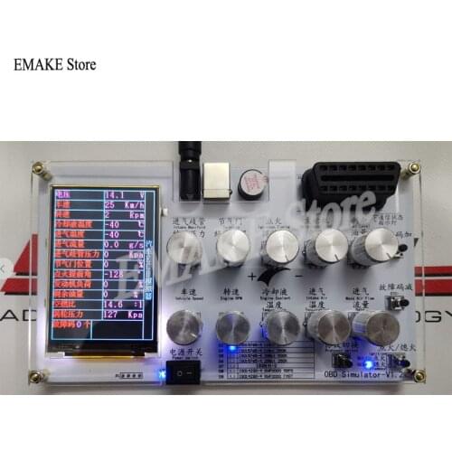 Car ECU Simulator/OBD Simulator/J1939/OBD II/ELM327 Development Test/CAN