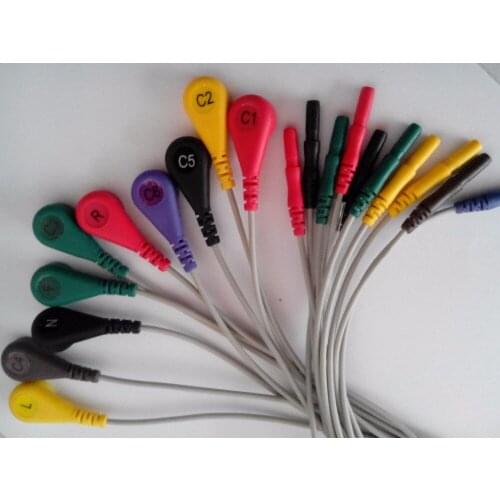 Free Shipping kmtkeramed for Din 1.5 Style Normal 10-Ld Snap IECDin lead wires, 40 in.(102 cm) , 10-Ld