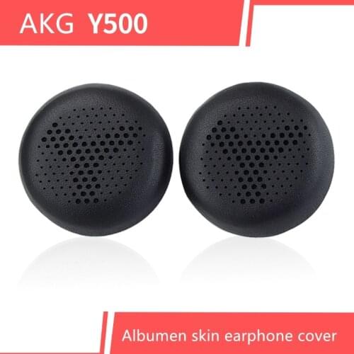 Suitable for AKG Y500 wireless Bluetooth headset cover sponge cover protein leather earmuffs earphone cotton leather cover