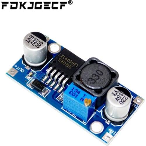 DC-DC Adjustable Step-up boost Power Converter Module XL6009 Replace LM2577