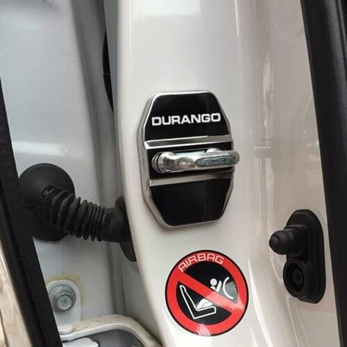 For Dodge Durango 2012 2013 2015 2017 2018 Car Auto Accessories Door lock cover Emblem Badge Stickers