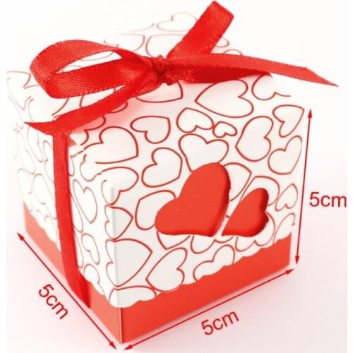 European 7 colors Love heart Candy Box Bridal Wedding casamento Candy Packaging Box Creative Sweets Candy Boxes, 50pcs/lot