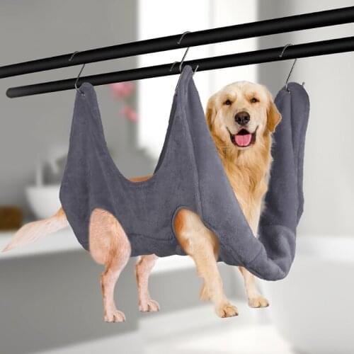 Cats Puppy Dogs Grooming Hammock Restraint Bag for Pet Nail Clip Trimming Bathing Shower Helper Suppllies