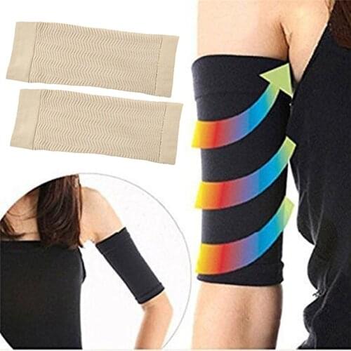 2 PCS Slimming Arm Leg Shaper Belt Slim Massager Wraps Lose Fat Burner Weight Loss Tennis Fitness Elbow Socks Strap Products