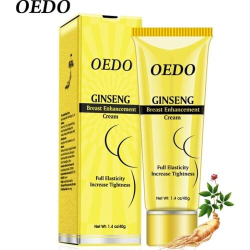 OEDO Up Size Bust Cream Promote Female Tightness Breast Massage Breast Care Enhancement Ginseng Breast Enlargement Body Cream