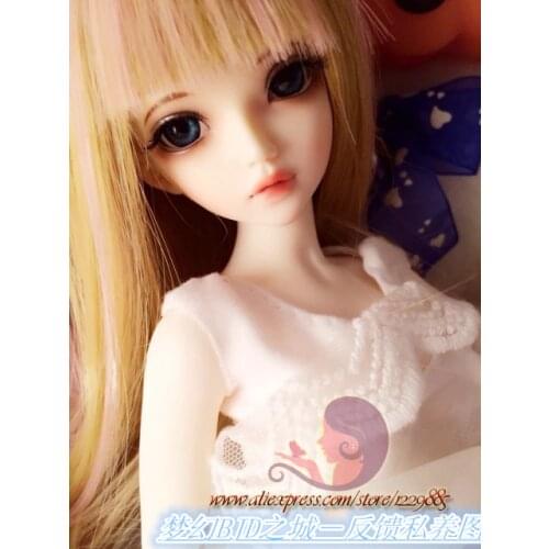 HeHeBJD 1/4 doll girl Chloe open eyes or sleeping head bjd dolls for sale free shipping