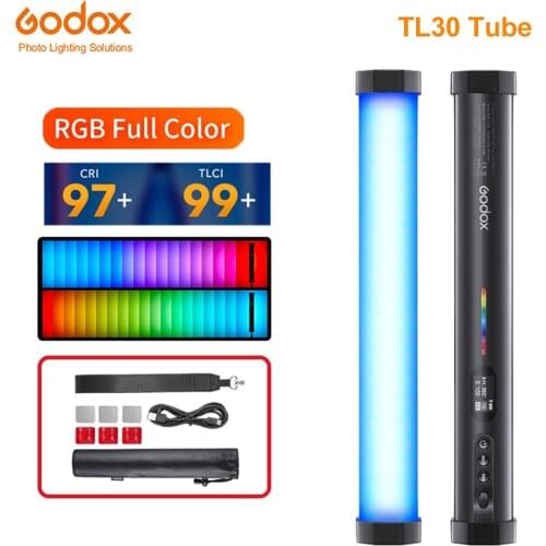 Godox TL30 Tube Light RGB Handheld Color Photography Light Handheld Stick With APP Remote Control For Photos Video Movie Vlog