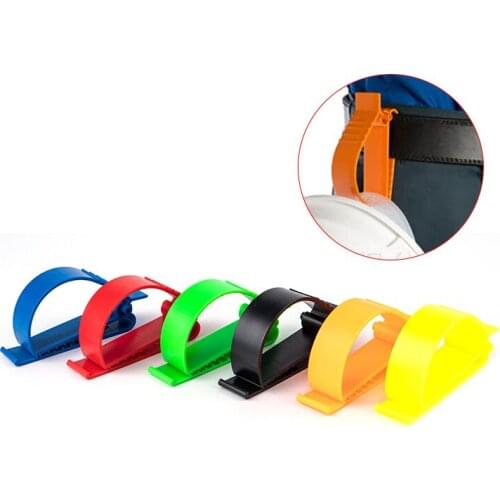 POM Multifunctional Clamp Safety Helmet Clamp Earmuffs Clamp key chains clips Labor Protection Clamp Working clips Helmet clips