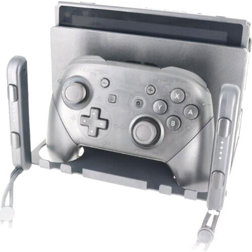 Wall Mount Stand Holder Bracket For NS Controller Gamepad Game Console Wall Bracket Hanging TV Box Holder Game Accessories