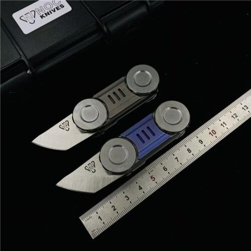 NOC MT-13 Folding knife S125V blade titanium handle camping Cutter pocket knives outdoor Survival knives EDC Tools