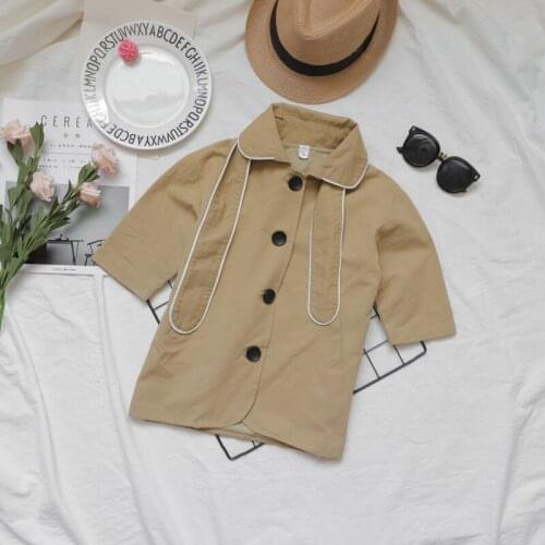 2019 Fashion New Childrens Trench Coats Halloween Costume Trench Coat for Boys and Girls Kids Blazer Coat Toddler Outwear 2-7Y