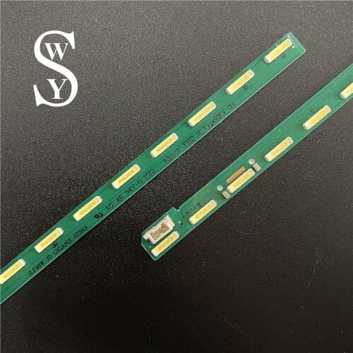 New original set of 2 pieces 36LED 47cm LED strip for LG 43LF5400 43LF5900 MAK632C7801 G1GAN01-0794A G1GAN01-0793A 43 inch FHD R