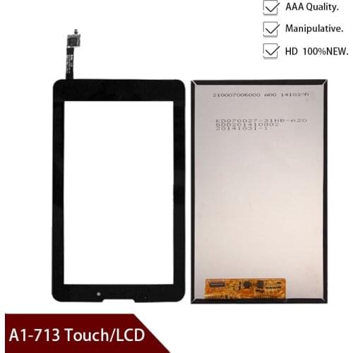 Original 100% Tested New 7"Inch Touch LCD Display Screen For ACER Iconia Tab 7 A1-713 Free Tools Free shipping